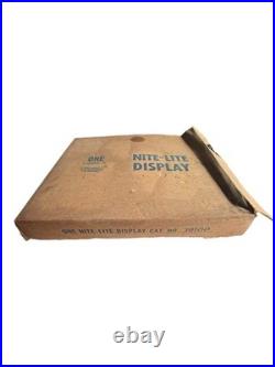 Vintage Leviton Slim-Jim Nite Lites Store Display Point Of Purchase Original