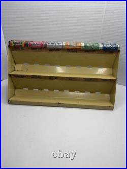 Vintage Life Savers Candy Sign Store Display Rack 1930's Country Store Flavors