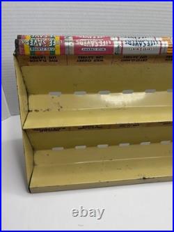 Vintage Life Savers Candy Sign Store Display Rack 1930's Country Store Flavors