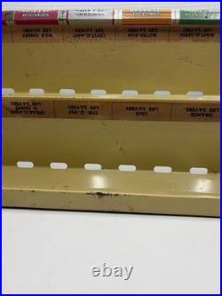 Vintage Life Savers Candy Sign Store Display Rack 1930's Country Store Flavors