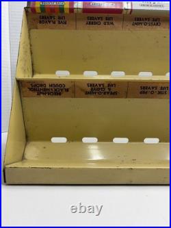 Vintage Life Savers Candy Sign Store Display Rack 1930's Country Store Flavors