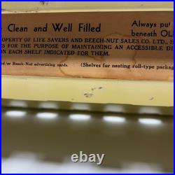 Vintage Life Savers Candy Sign Store Display Rack 1930's Country Store Flavors