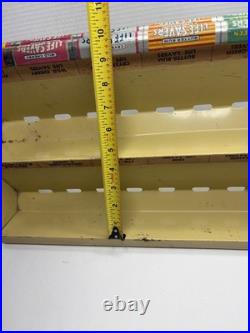 Vintage Life Savers Candy Sign Store Display Rack 1930's Country Store Flavors