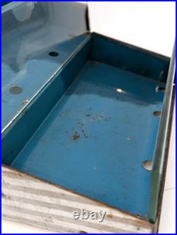 Vintage Lifesavers Store Advertising Counter Bin Glass Front Metal Display