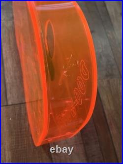 Vintage Lucite Guitar Store Display DOO-WOPPER Music Record Shop Advertising