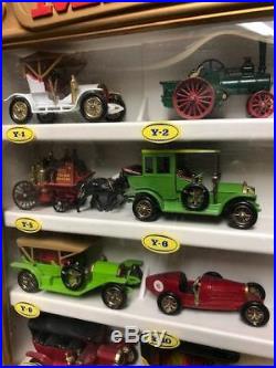 Vintage MATCHBOX LESNEY STORE DISPLAY Toy Model Car lot 60's Metal Rare antique