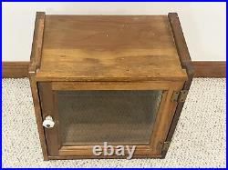 Vintage MEDICAL BARBER DENTAL CABINET SHOWCASE