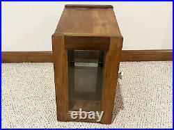 Vintage MEDICAL BARBER DENTAL CABINET SHOWCASE