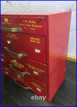 Vintage MOLLY Hardware Advertising Cabinet General Store Counter Display Sign