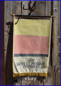 Vintage Martin Guitar Company Advertising Banner Dealer Advertising Sign