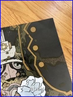 Vintage Marvel Fantastic Four Plastic 2 Sided Poster Store Display Mignola 1990s