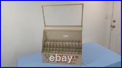 Vintage Marx Brush MFG Co Ceramic Line Retail Store Display Cabinet Holder