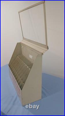 Vintage Marx Brush MFG Co Ceramic Line Retail Store Display Cabinet Holder