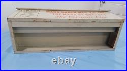 Vintage Marx Brush MFG Co Ceramic Line Retail Store Display Cabinet Holder