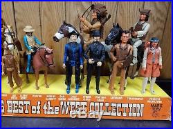 Vintage Marx Johnny West's Best Of The West Collection Store Display Very Rare