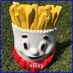 Vintage McDonald's Restaurant French Fry Playland Seat Chair Store Display Rare