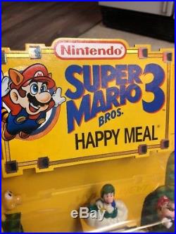 Vintage McDonalds Super Mario Bros 3 Happy Meal Store Display, Rare Nintendo