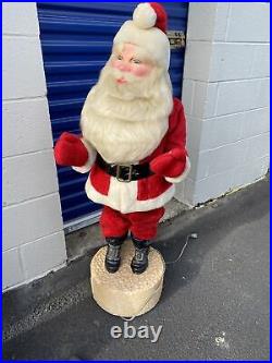 Vintage Mechanical Commercial Store Display Santa Claus