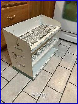 Vintage Metal Advertising Display Rack McCormick MCM