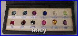 Vintage Metal Arts Advertising Gemstone Store Display Ruby Saphire+ Rochester Ny