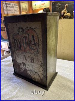 Vintage Metal Dyola Dyes Cabinet