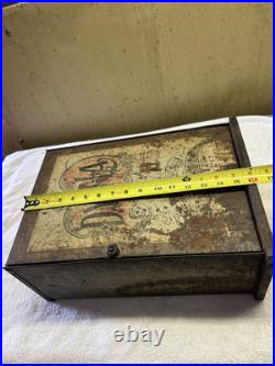 Vintage Metal Dyola Dyes Cabinet