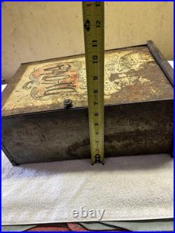 Vintage Metal Dyola Dyes Cabinet