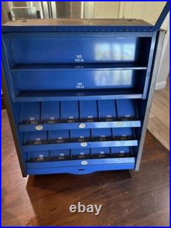 Vintage Metal Eveready Display Case On Rotating Base