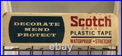 Vintage Metal Scotch Tap Counter Top Store Display