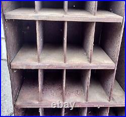 Vintage Metal Tin Dy-O-La Country General Store Advertising Display Dye Cabinet
