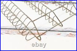 Vintage Metal Wire Shelf Wall Display Store Display Rack Vintage Metal Wire Shelf Wall Display Store Display Rack