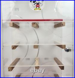 Vintage Mickey & Co Store Counter Display Case Counter Top Rotates Jaz Disney