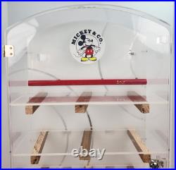 Vintage Mickey & Co Store Counter Display Case Counter Top Rotates Jaz Disney