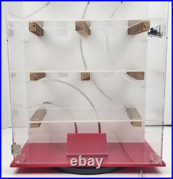 Vintage Mickey & Co Store Counter Display Case Counter Top Rotates Jaz Disney