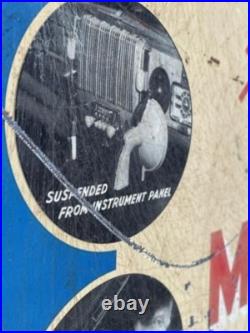 Vintage Model 5M Mobilite Store Counter and Cabinet Dayton, Ohio Advertising