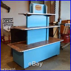 Vintage Mopar Shelf Store Display Stand Garage Chrysler Plymouth Dealership