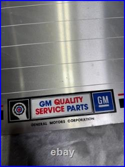 Vintage Mr Good wrench GM Service Parts Professional Sign 70s 80s 30 X 24