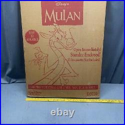 Vintage Mulan Disney Video Store Display Standee With Original Box Never Used