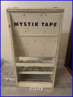 Vintage Mystik Tape Metal Store Display Advertising Rack Free Shipping