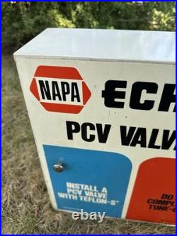 Vintage NAPA Echlin PCV Valves Metal Parts Cabinet 15