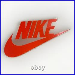 Vintage NIKE Swoosh Hanging Acrylic Sign Store Display / Dealer Issue 90s 36x20