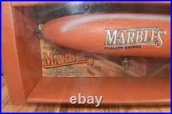 Vintage NOS Marbles Knives Advertising Novelty Giant Fishing Lure Display NIB