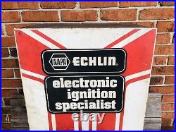 Vintage Napa Echlin Parts Cabinet Garage Storage Metal Advertising Cabinet