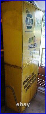 Vintage Napa Tune Up Shop Cabinet Ignition & Carburetor