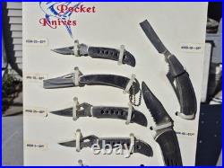 Vintage New NOS MARLIN Regal Pocket Knife Knives Store Counter Display
