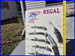 Vintage New NOS MARLIN Regal Pocket Knife Knives Store Counter Display