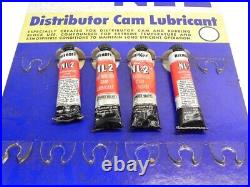 Vintage Niehoff Nl-2 Distributor Cam Lubricant Store Display 4 Included Preowned
