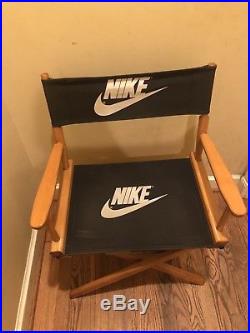 Vintage Nike Directors Chair Store Display 1990s 90s Advertising Rare