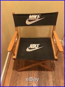 Vintage Nike Directors Chair Store Display 1990s 90s Advertising Rare