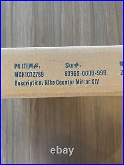 Vintage Nike Display Store Mirror Shoe Counter Rare 12.5 X 7.5